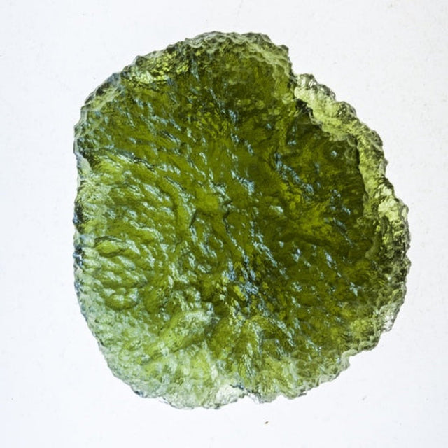 Genuine Moldavite Rough Gemstone - 8.1 grams / 41 ct (27 x 25 x 8 mm) - Magick Magick.com