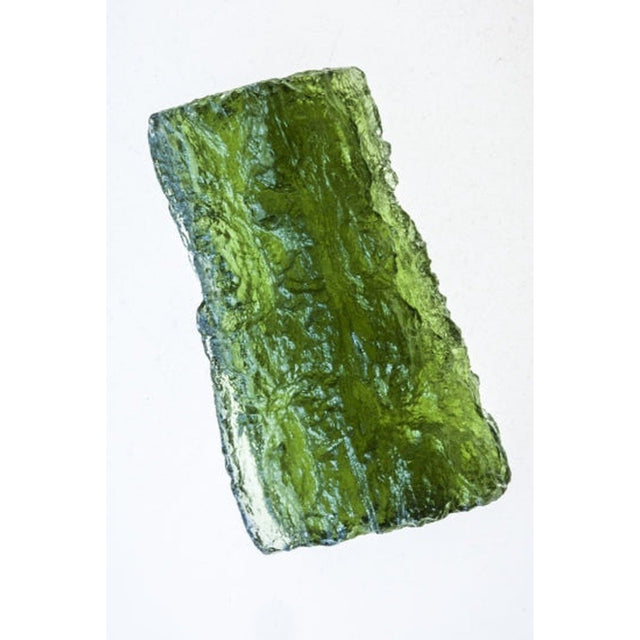 Genuine Moldavite Rough Gemstone - 8.2 grams / 41 ct (29 x 17 x 11 mm) - Magick Magick.com