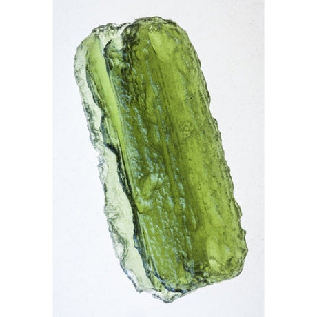 Genuine Moldavite Rough Gemstone - 8.4 grams / 42 ct (38 x 17 x 8 mm) - Magick Magick.com