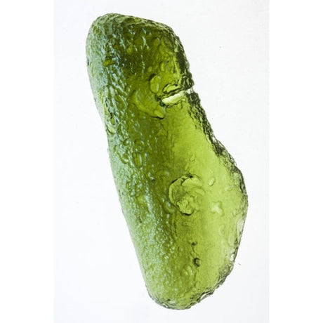 Genuine Moldavite Rough Gemstone - 8.4 grams / 42 ct (42 x 17 x 9 mm) - Magick Magick.com