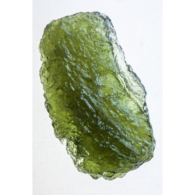 Genuine Moldavite Rough Gemstone - 8.5 grams / 43 ct (34 x 19 x 11 mm) - Magick Magick.com