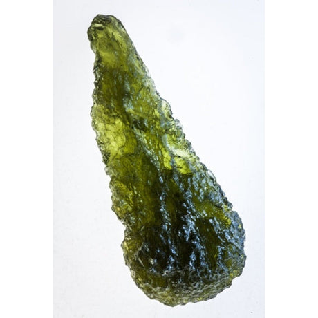 Genuine Moldavite Rough Gemstone - 8.5 grams / 43 ct (46 x 18 x 11 mm) - Magick Magick.com