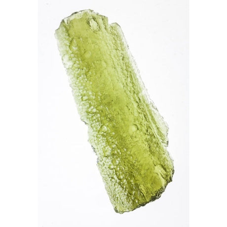 Genuine Moldavite Rough Gemstone - 8.5 grams / 43 ct (54 x 21 x 5 mm) - Magick Magick.com