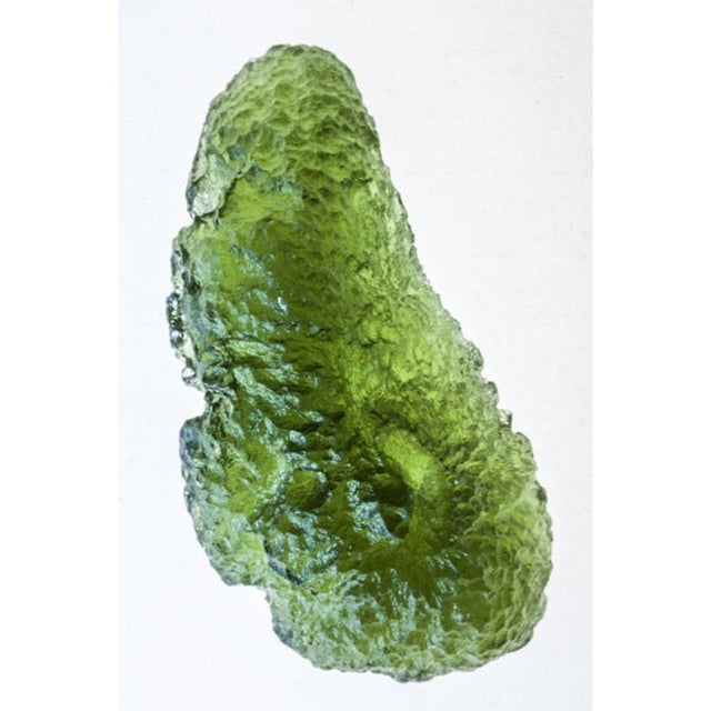 Genuine Moldavite Rough Gemstone - 8.7 grams / 44 ct (36 x 18 x 11 mm) - Magick Magick.com