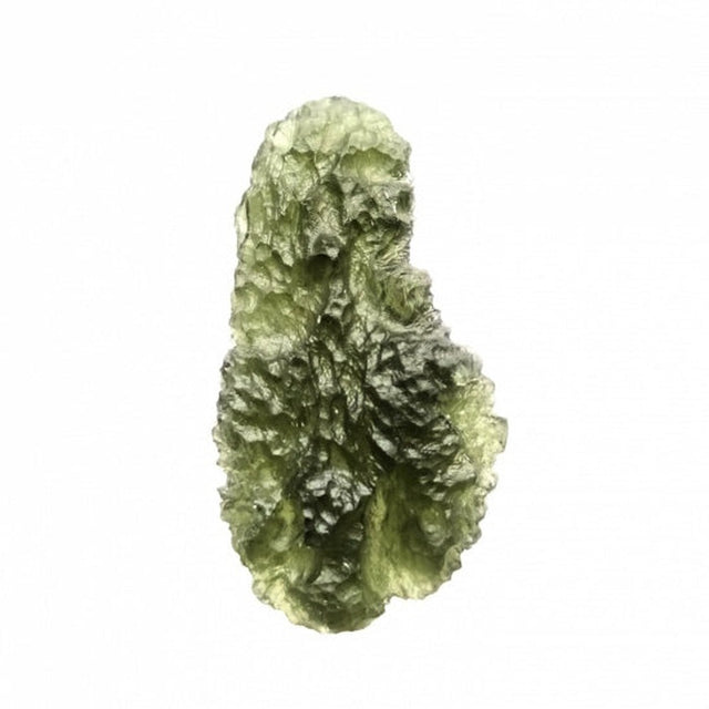 Genuine Moldavite Rough Gemstone - 9.0 grams / 45 ct (41 x 22 x 10 mm) - Magick Magick.com