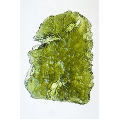 Genuine Moldavite Rough Gemstone - 9.1 grams / 46 ct (35 x 27 x 7 mm) - Magick Magick.com