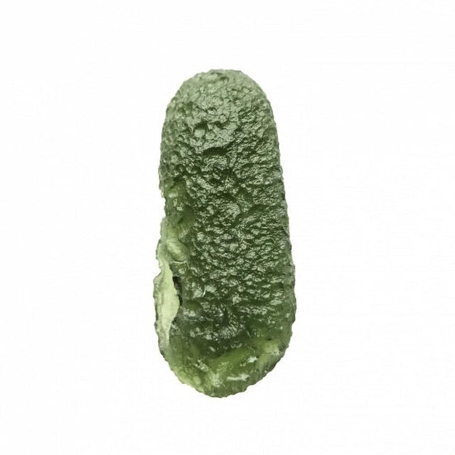 Genuine Moldavite Rough Gemstone - 9.1 grams / 46 ct (39 x 13 x 10 mm) - Magick Magick.com