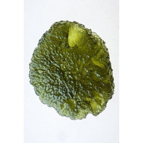 Genuine Moldavite Rough Gemstone - 9.2 grams / 46 ct (31 x 26 x 7 mm) - Magick Magick.com