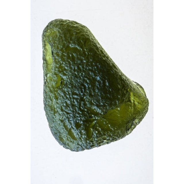 Genuine Moldavite Rough Gemstone - 9.4 grams / 47 ct (30 x 23 x 9 mm) - Magick Magick.com