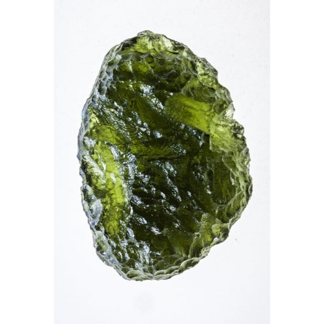 Genuine Moldavite Rough Gemstone - 9.5 grams / 48 ct (29 x 21 x 14 mm) - Magick Magick.com