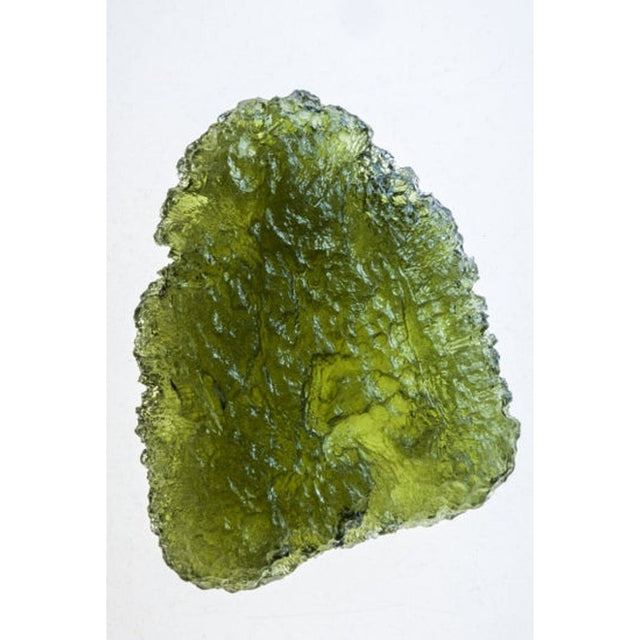 Genuine Moldavite Rough Gemstone - 9.5 grams / 48 ct (30 x 25 x 9 mm) - Magick Magick.com