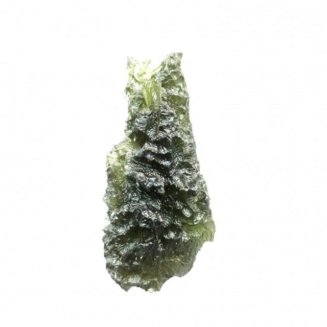 Genuine Moldavite Rough Gemstone - 9.5 grams / 48 ct (39 x 18 x 17 mm) - Magick Magick.com