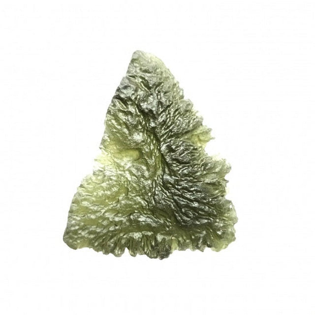 Genuine Moldavite Rough Gemstone - 9.6 grams / 48 ct (35 x 29 x 8 mm) - Magick Magick.com