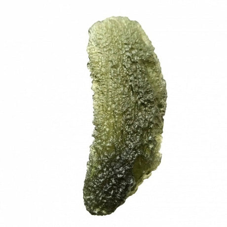 Genuine Moldavite Rough Gemstone - 9.8 grams / 49 ct (47 x 17 x 10 mm) - Magick Magick.com