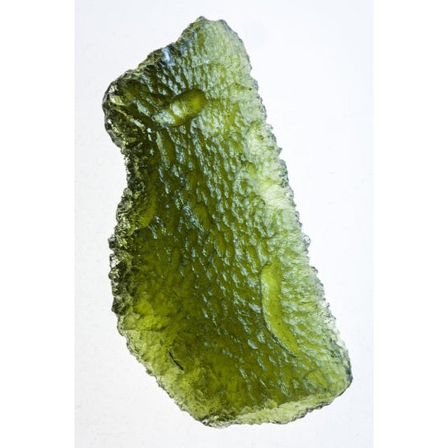 Genuine Moldavite Rough Gemstone - 9.9 grams / 50 ct (41 x 23 x 8 mm) - Magick Magick.com