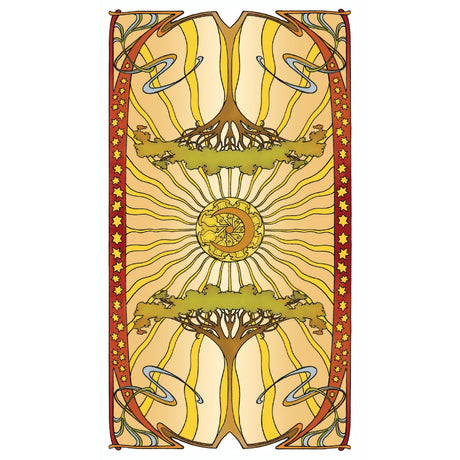 Golden Art Nouveau Grand Trumps by Giulia Francesca Massaglia - Magick Magick.com
