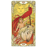 Golden Art Nouveau Tarot by Giulia F. Massaglia - Magick Magick.com