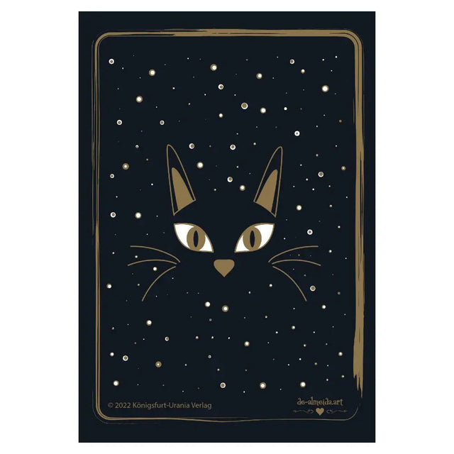 Golden Black Cat Tarot by Helena de Almeida - Magick Magick.com