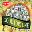 Good Fortune HEM Cone Incense (10 Cones) - Magick Magick.com