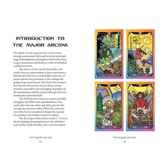 Grateful Dead Tarot: The Official Deck and Guidebook (Officially Licensed) - Magick Magick.com