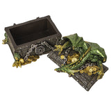 Green Dragon Guardian of the Treasure Display Box - Magick Magick.com