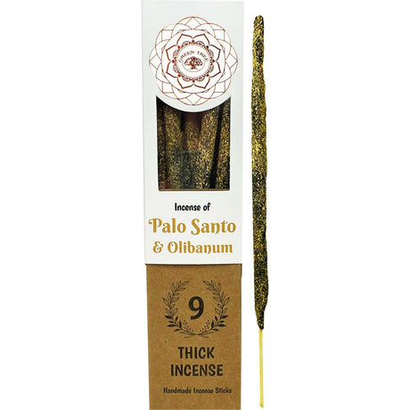 Green Tree Botanical Incense - Palo Santo (9 Thick Sticks) - Magick Magick.com