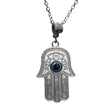 Hamsa Hand Evil Eye Necklace - Magick Magick.com