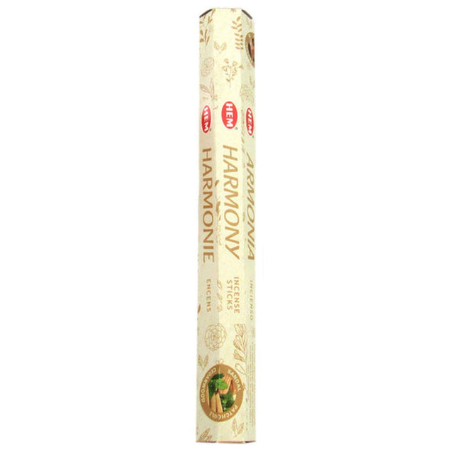 Harmony (Patchouli, Sandal, Cedarwood) HEM Incense Stick 20 Pack - Magick Magick.com