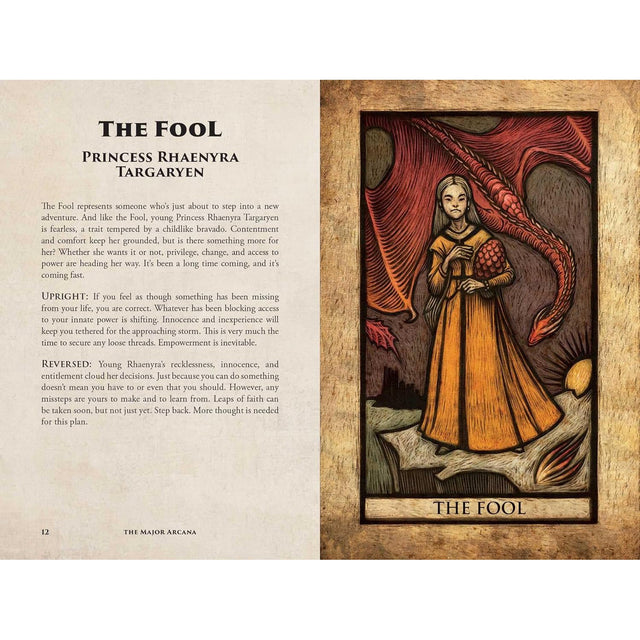 House of the Dragon Tarot Deck and Guidebook (Officially Licensed) by Erica Davis, Tomas Hijo - Magick Magick.com