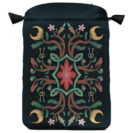 Inspirational Wicca Satin Tarot Bag by Gonzalo Martinez Moreno - Magick Magick.com