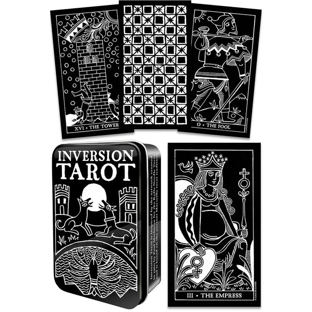 Inversion Tarot Deck in a Tin by Jody Boginski Barbessi - Magick Magick.com