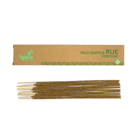 Ispalla - Fortune (Palo Santo & Rue) Incense Sticks (10 Pack) - Magick Magick.com