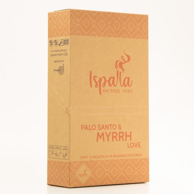Ispalla - Love (Palo Santo & Myrrh) Incense Sticks (10 Pack) - Magick Magick.com