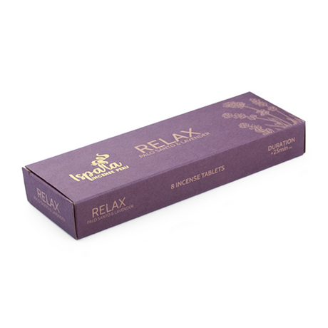 Ispalla - Relax (Palo Santo & Lavender) Incense Tablets (8 Pack) - Magick Magick.com