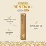 Ispalla - Renewal (Palo Santo) Incense Sticks (10 Pack) - Magick Magick.com