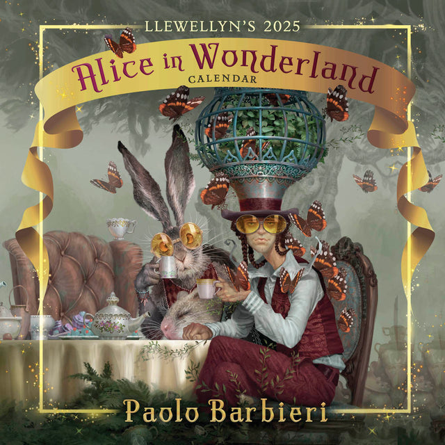 Llewellyn's 2025 Alice in Wonderland Calendar by Paolo Barbieri - Magick Magick.com