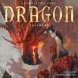 Llewellyn's 2025 Dragon Calendar by Llewellyn, Paolo Barbieri - Magick Magick.com