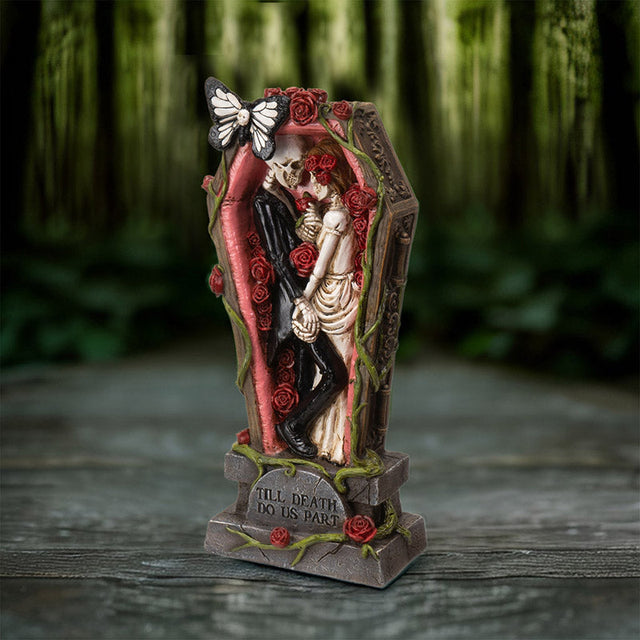 Love Never Dies Skeletons Statue - Magick Magick.com