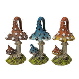 Magic Mushroom Statues (Set of 3) - Magick Magick.com