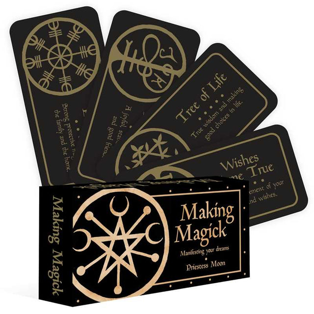 Making Magick: Manifesting Your Dreams Mini Cards by Priestess Moon - Magick Magick.com