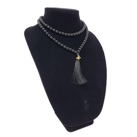Mala Necklace or Prayer Beads - Black Obsidian (108 Beads) - Magick Magick.com