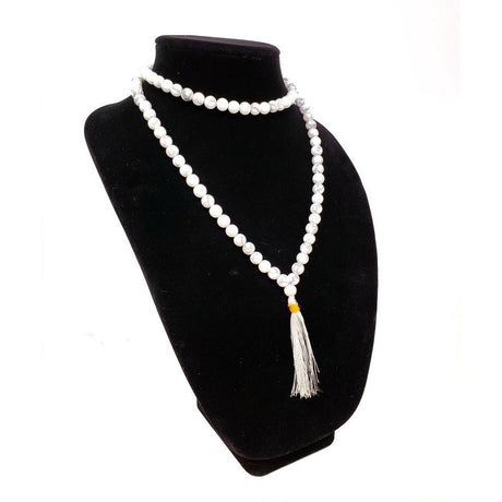 Mala Necklace or Prayer Beads - Howlite (108 Beads) - Magick Magick.com
