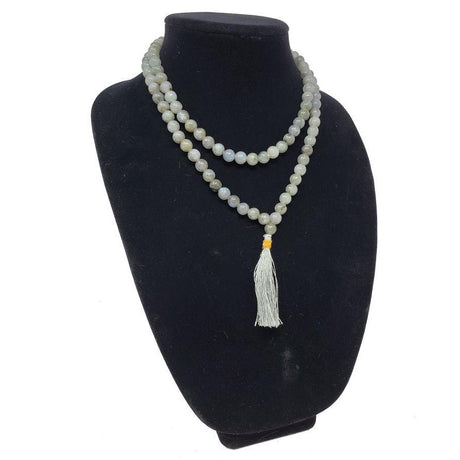 Mala Necklace or Prayer Beads - Labradorite (108 Beads) - Magick Magick.com