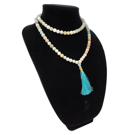 Mala Necklace or Prayer Beads - Mixed Amazonite (108 Beads) - Magick Magick.com