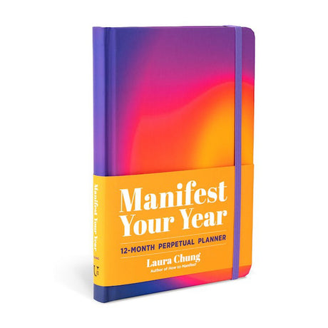 Manifest Your Year: 12-Month Perpetual Planner (Hardcover) by Laura Chung - Magick Magick.com