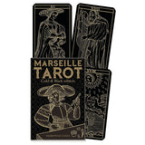 Marseille Tarot - Gold and Black Edition by Marianne Costa - Magick Magick.com