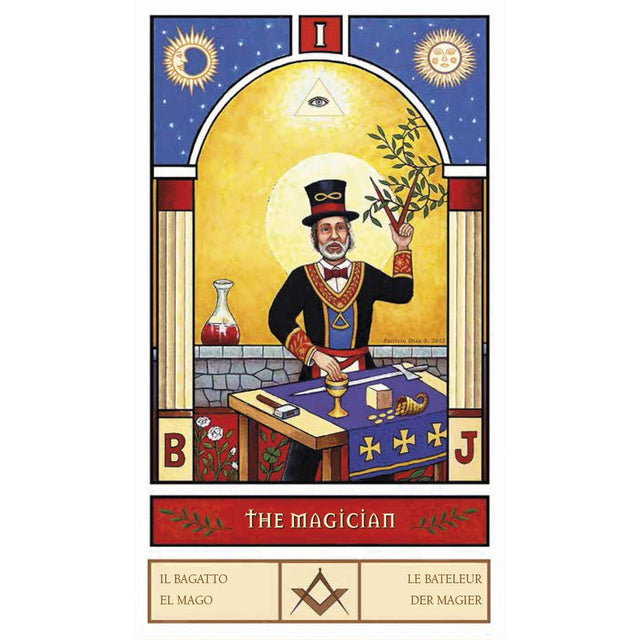 Masonic Tarot by Patricio Diaz Silva - Magick Magick.com