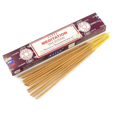 Meditation Satya Incense Sticks 15 gram - Magick Magick.com