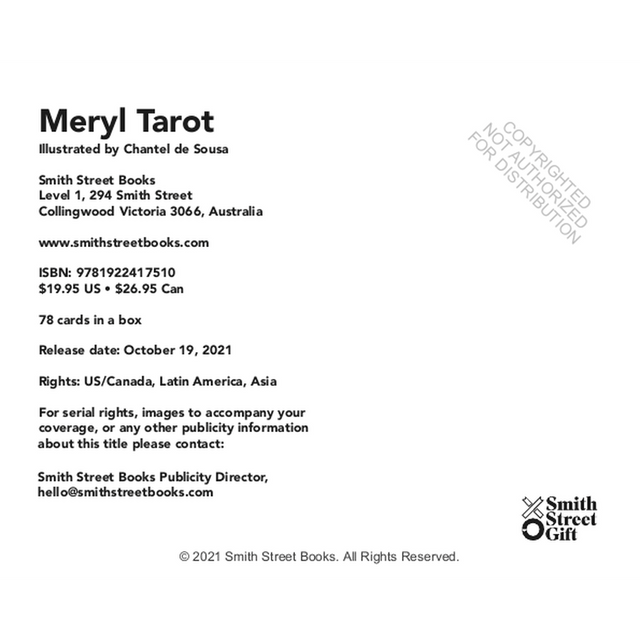 Meryl Tarot Deck: Divination with Hollywood's high priestess by Chantel de Sousa - Magick Magick.com