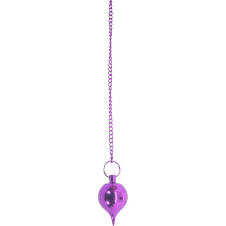 Metal Sephoroton Pendulum - Purple - Magick Magick.com